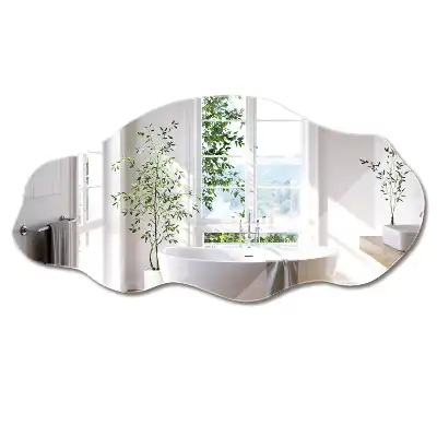 Miroir mural de forme organique design