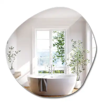 Miroir asymétrique suspendu moderne