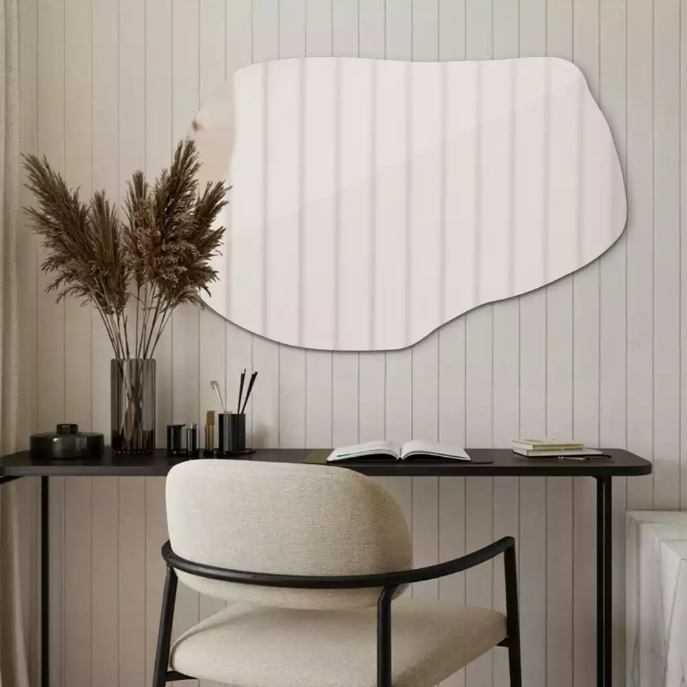 Miroir décoratif à suspendre forme originale