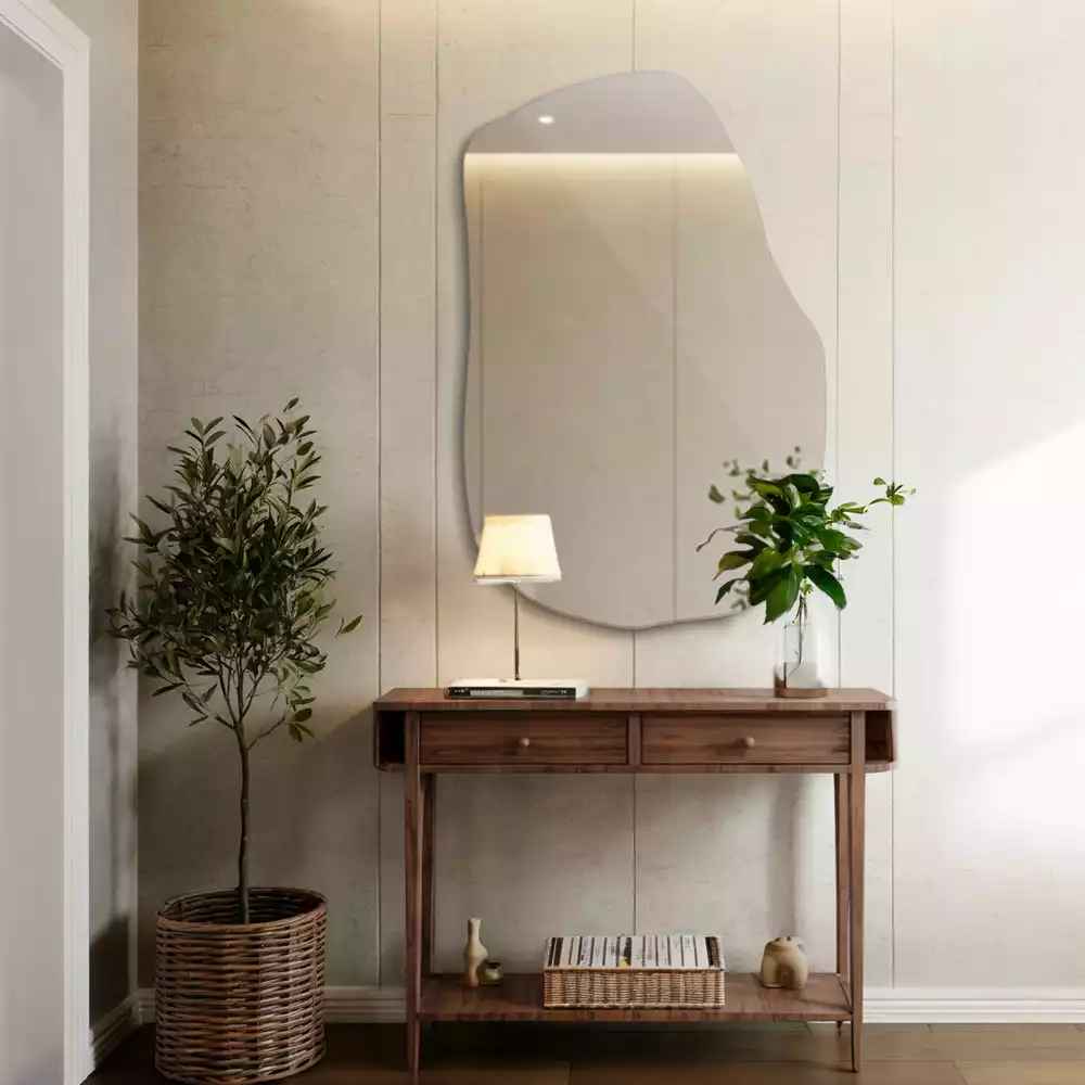 Miroir décoratif à suspendre forme originale