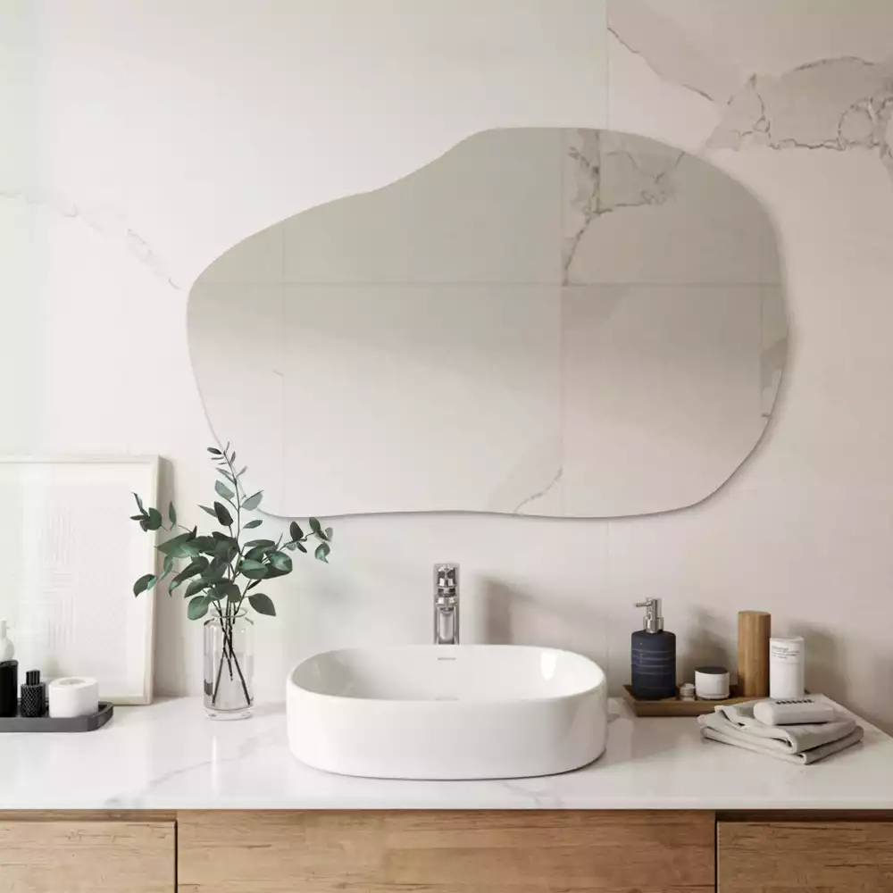Miroir décoratif à suspendre forme originale