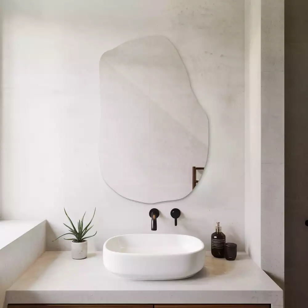 Miroir décoratif à suspendre forme originale