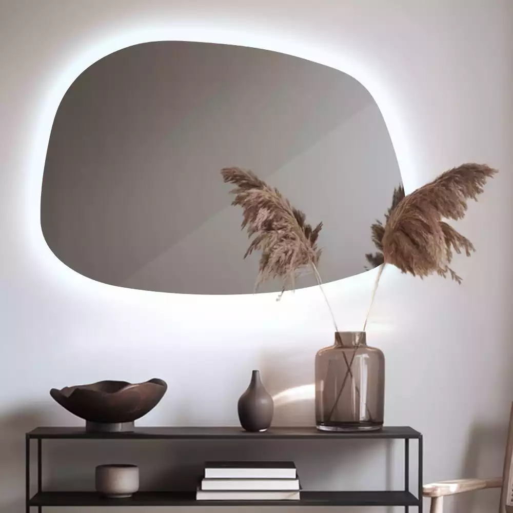 Miroir moderne à forme irrégulière