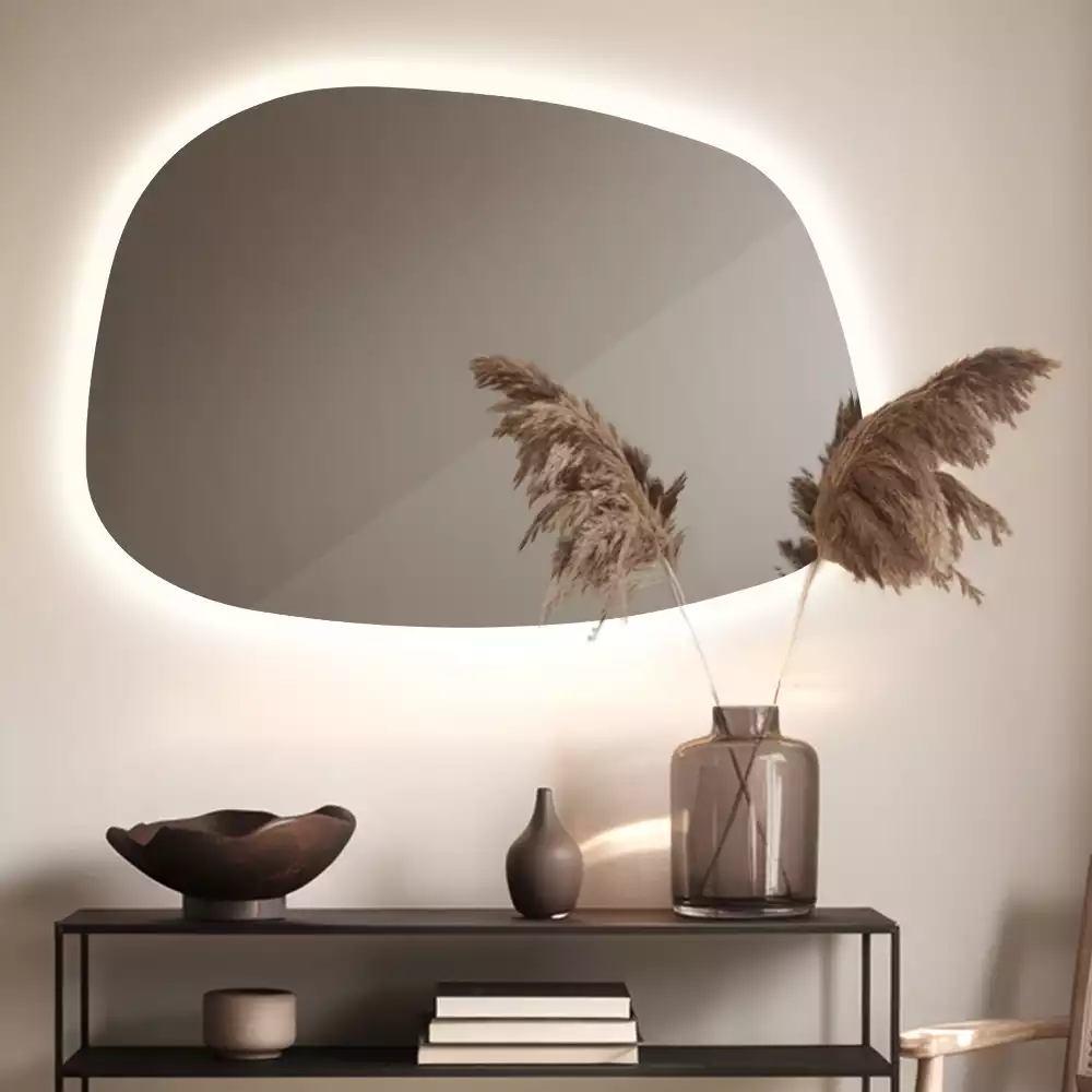 Miroir moderne à forme irrégulière