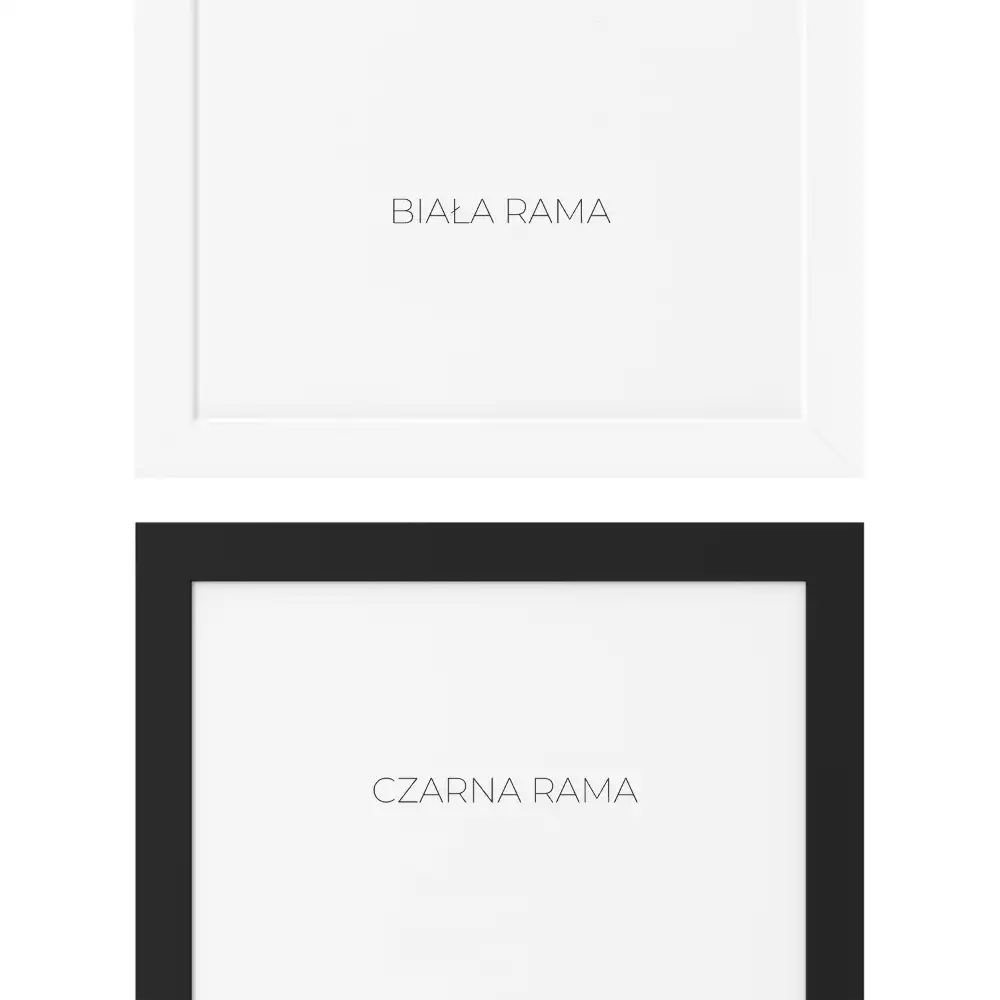 Miroir rectangulaire avec cadre noir suspendu