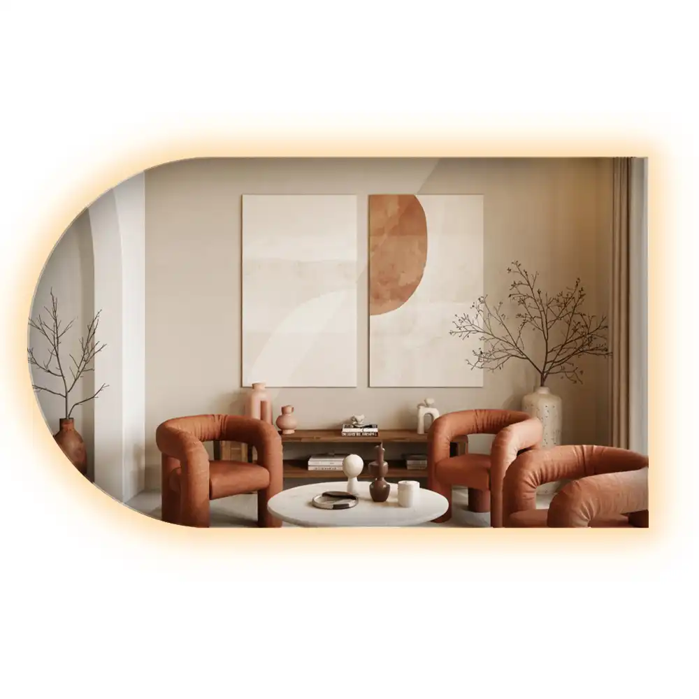 Miroir arche lumineux