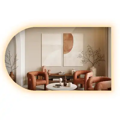 Miroir arche lumineux