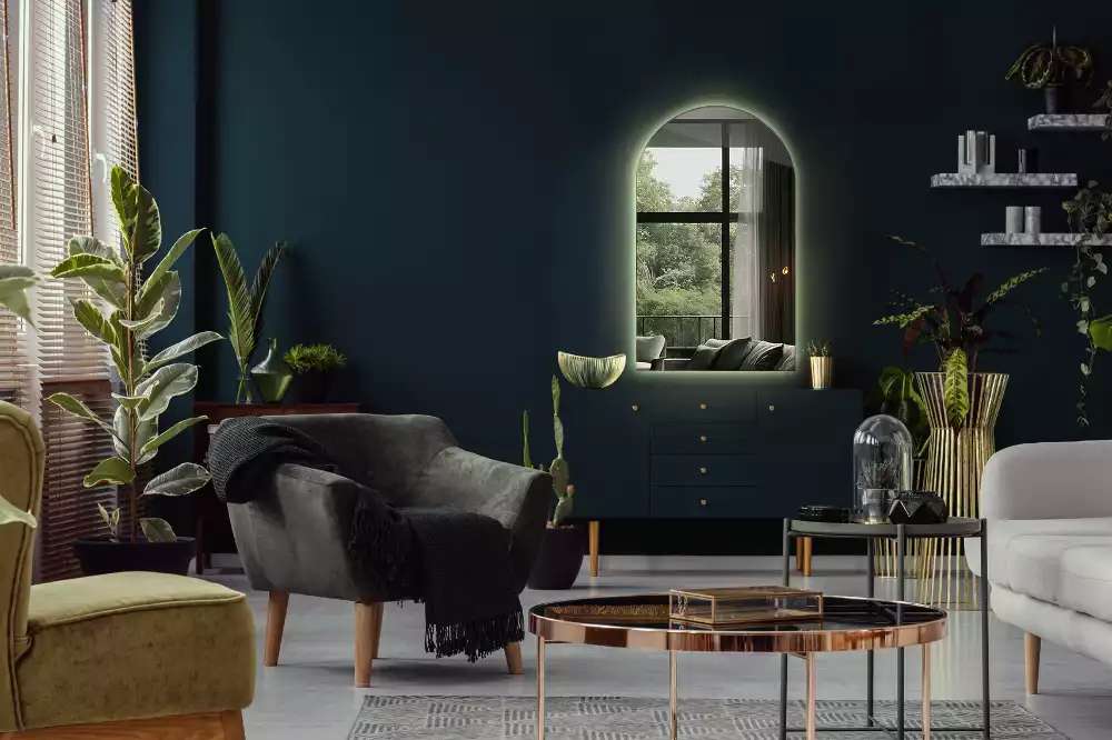 Miroir arche lumineux