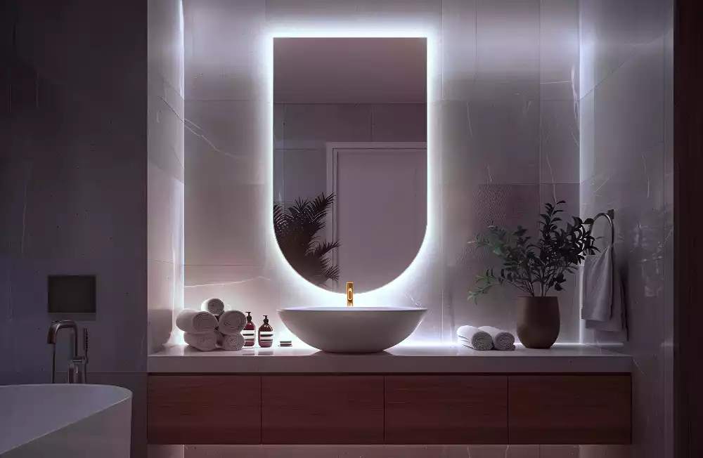 Miroir arche lumineux