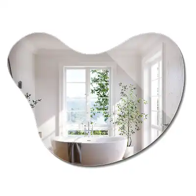 Miroir mural décoratif à forme organique