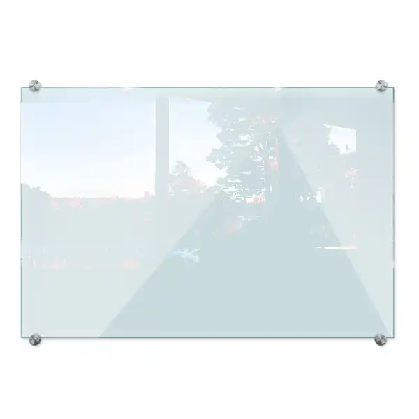 Crédence de cuisine en verre transparent