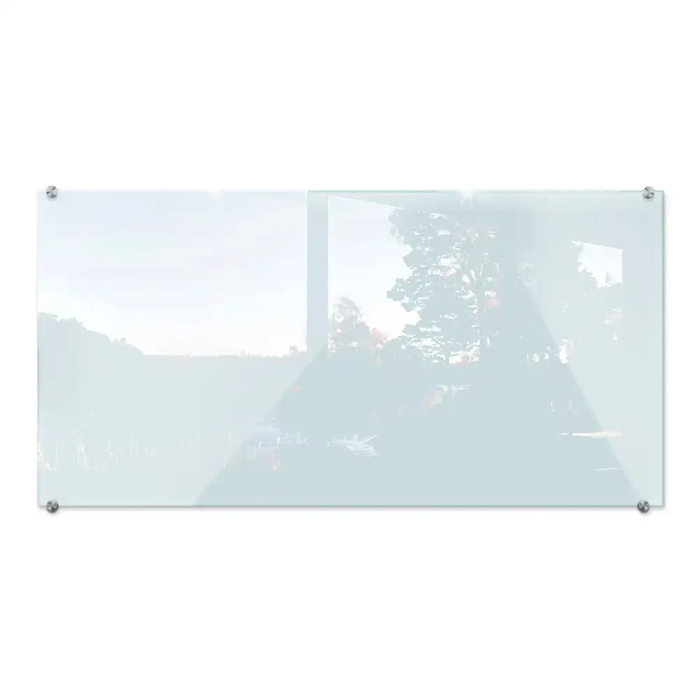 Crédence de cuisine en verre transparent