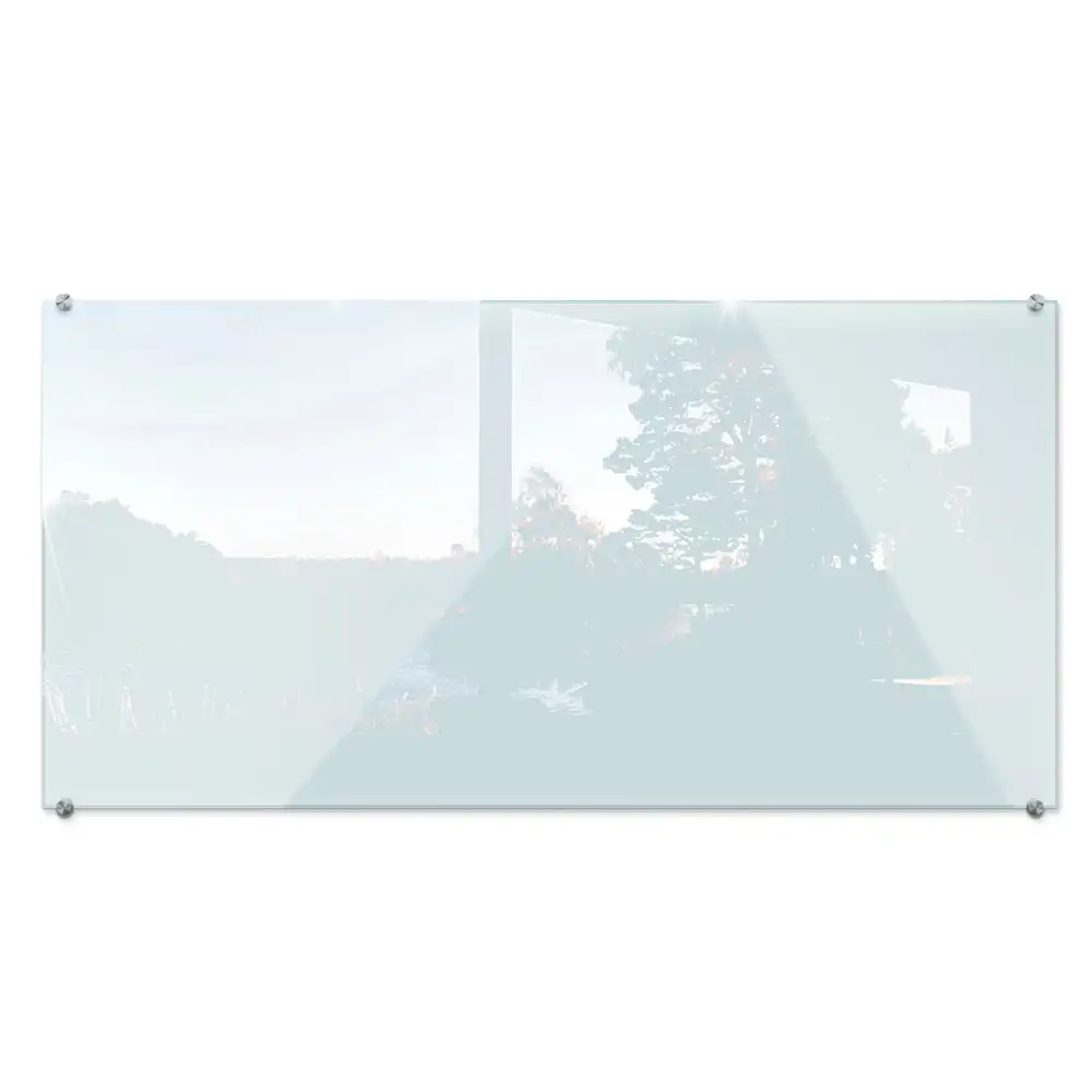Crédence de cuisine en verre transparent