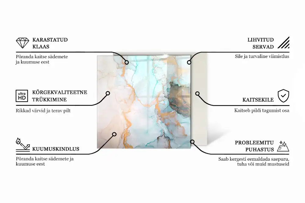 Plaque de protection pour cheminée hexagonale motif bois en coupe transversale