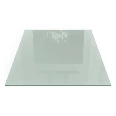 Plaque de sol carrée pour cheminée vert clair