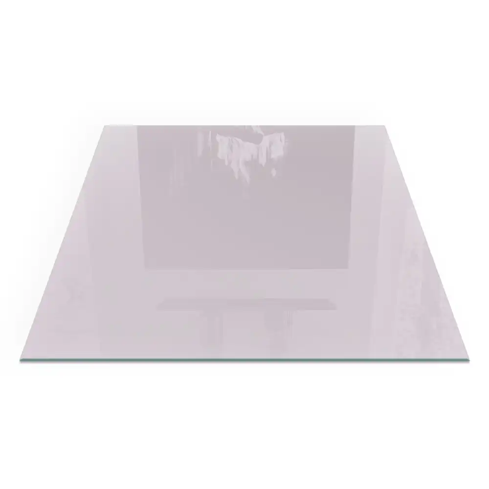 Plaque de sol carrée pour cheminée violet clair