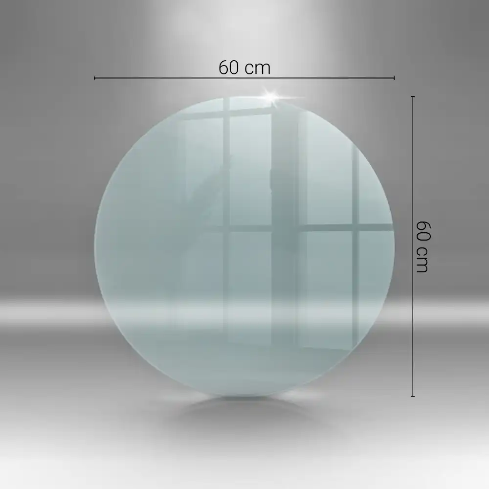 Plaque de sol pour poêle en verre transparent