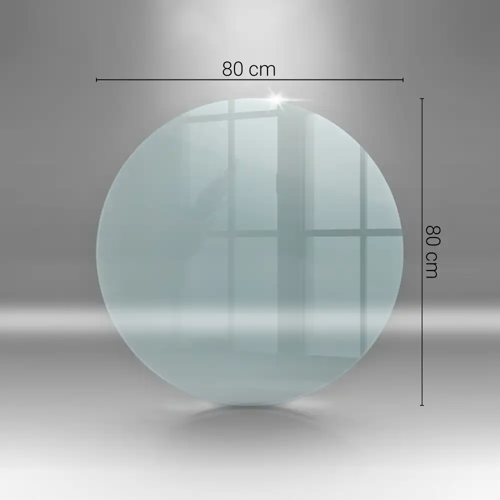 Plaque de sol pour poêle en verre transparent