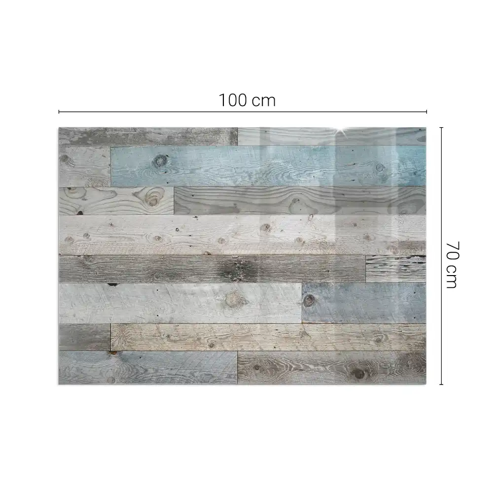Plaque de sol rectangulaire en verre pour cheminée d'angle disponible en plusieurs teintes