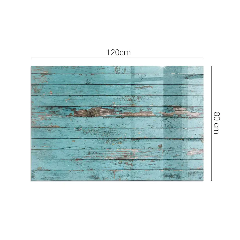 Plaque de sol rectangulaire en verre pour cheminée d'angle style rustique