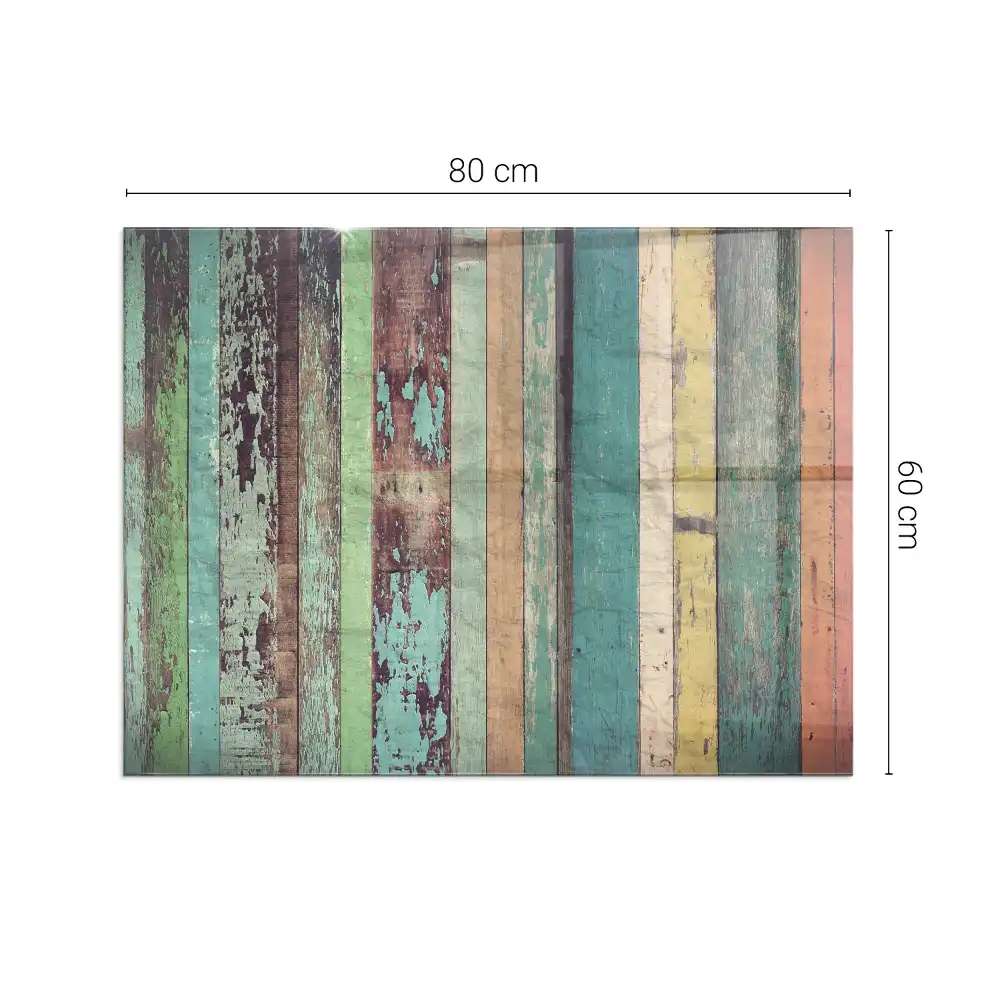 Plaque de sol rectangulaire en verre pour cheminée d'angle disponible en plusieurs teintes