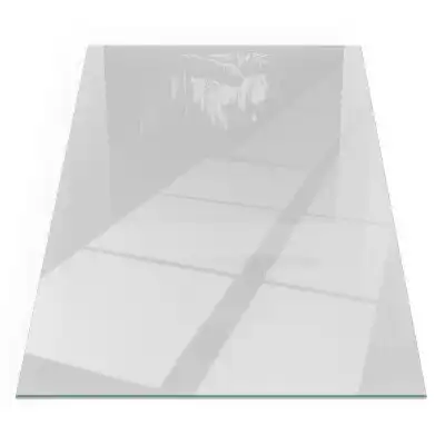 Plaque de sol rectangulaire pour poêle à bois grise