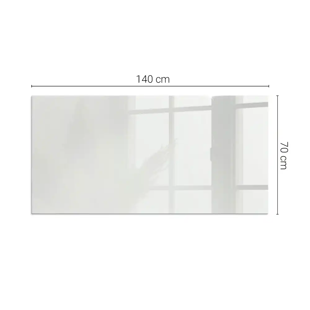 Plaque de sol rectangulaire pour poêle à bois grise