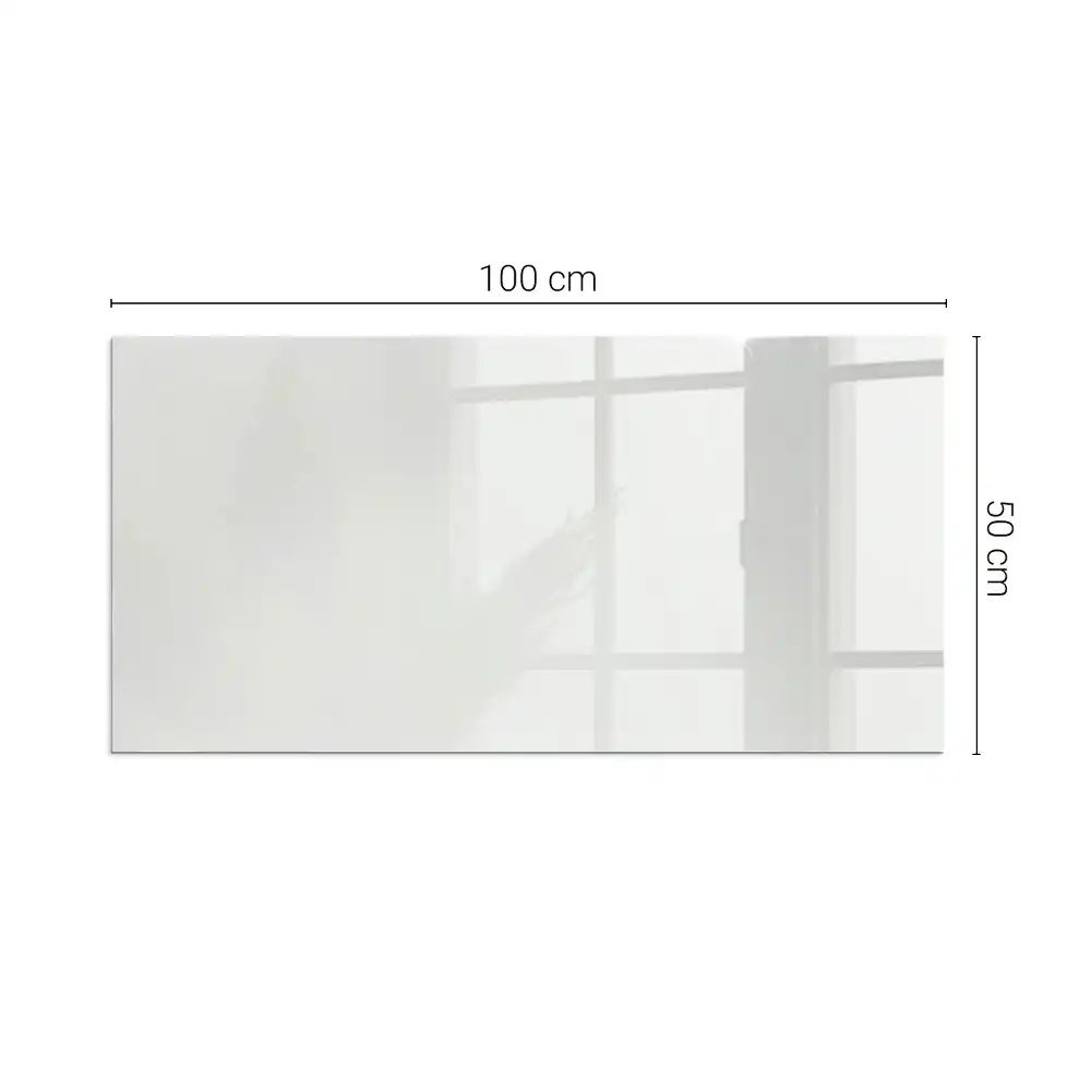 Plaque de sol rectangulaire pour poêle à bois grise