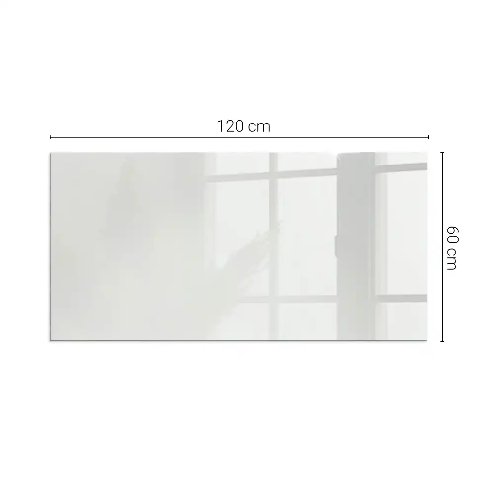 Plaque de sol rectangulaire pour poêle à bois grise
