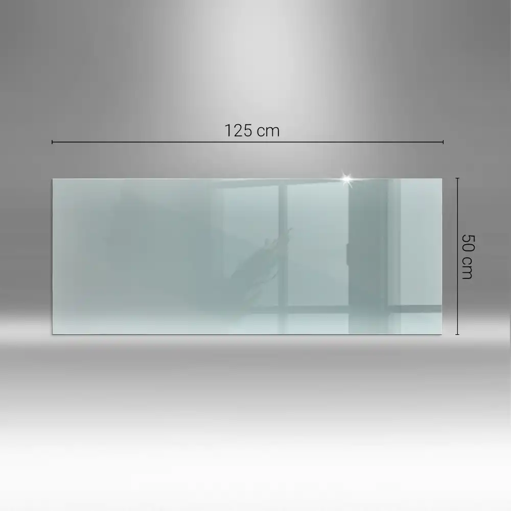 Plaque de sol pour poêle en verre transparent