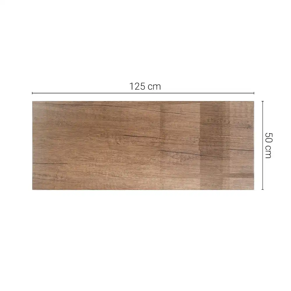 Plateau rectangulaire en bois naturel
