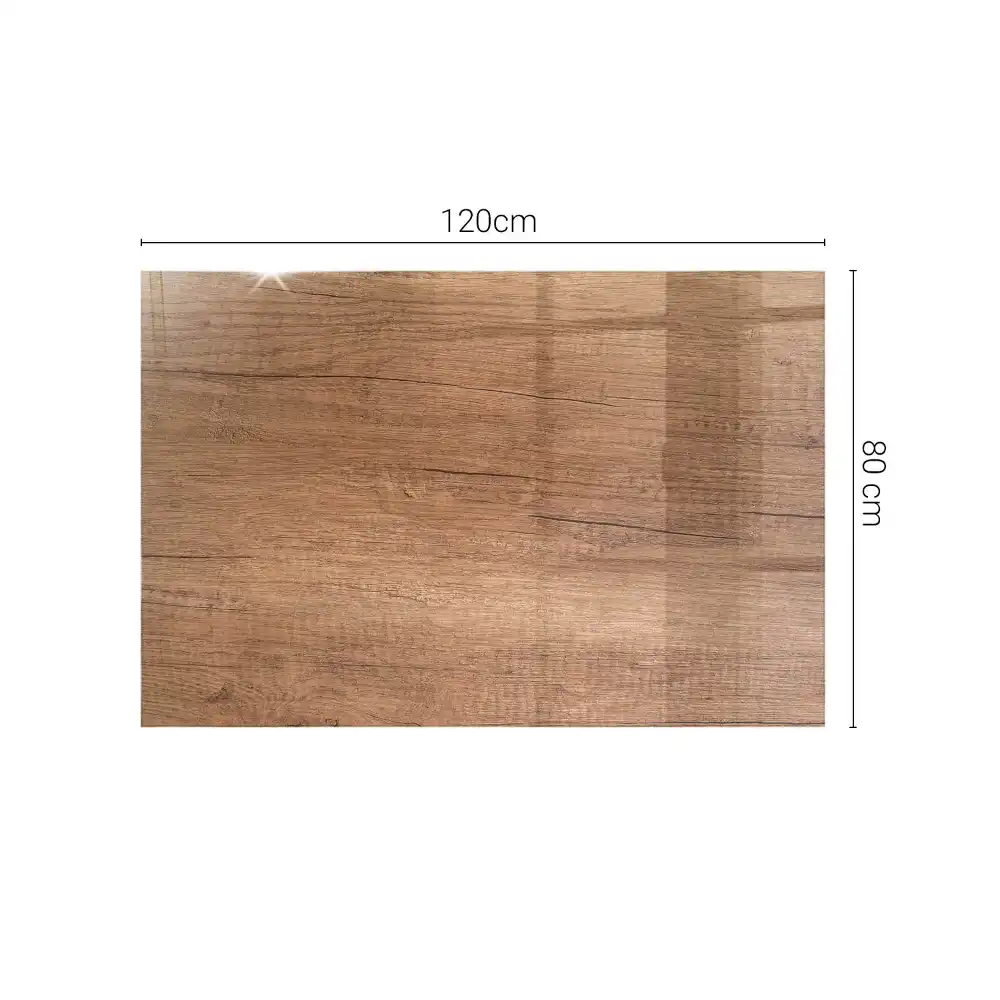 Plateau rectangulaire en bois naturel