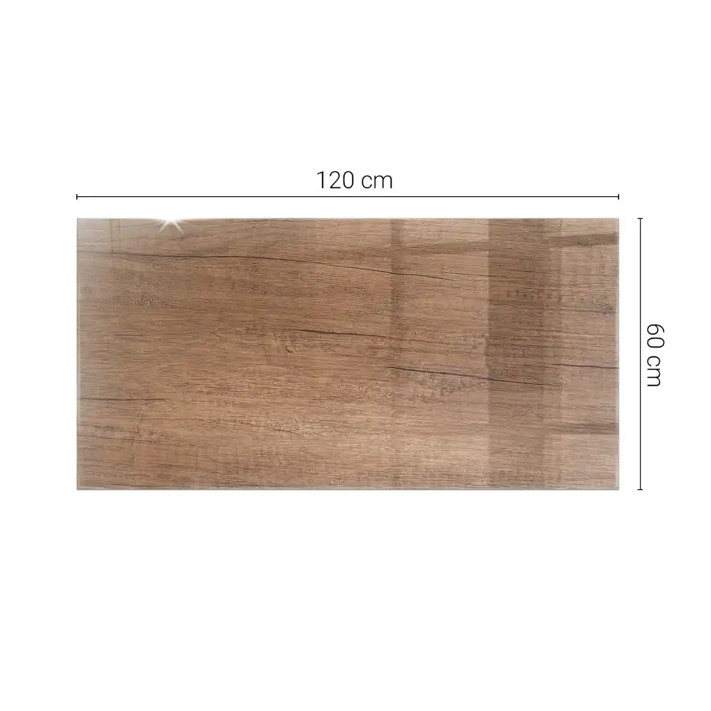Plateau rectangulaire en bois naturel