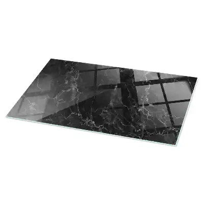 Plateau rectangulaire en marbre à veines délicates