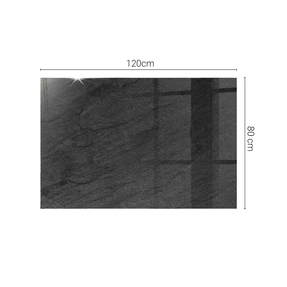 Plateau de table rectangulaire effet pierre