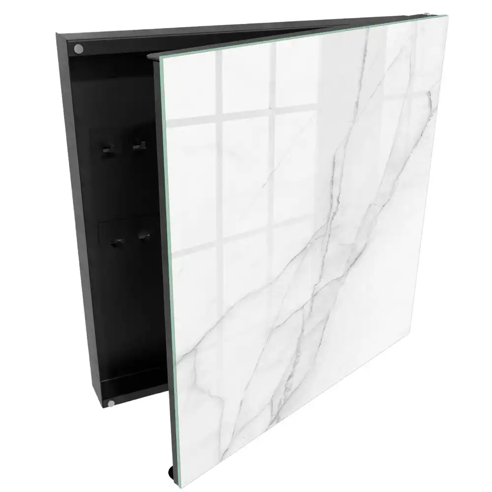 Armoire à clés un motif marbré subtil plein d'élégance