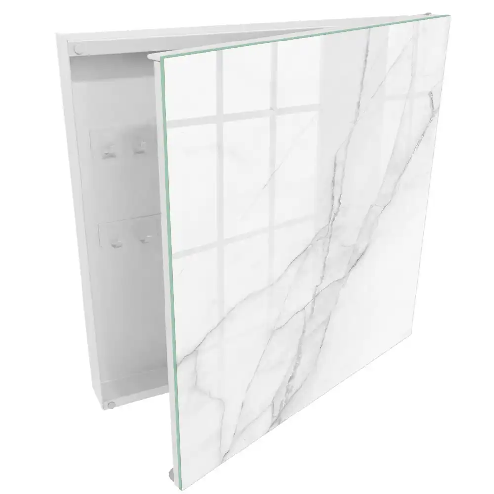 Armoire à clés un motif marbré subtil plein d'élégance