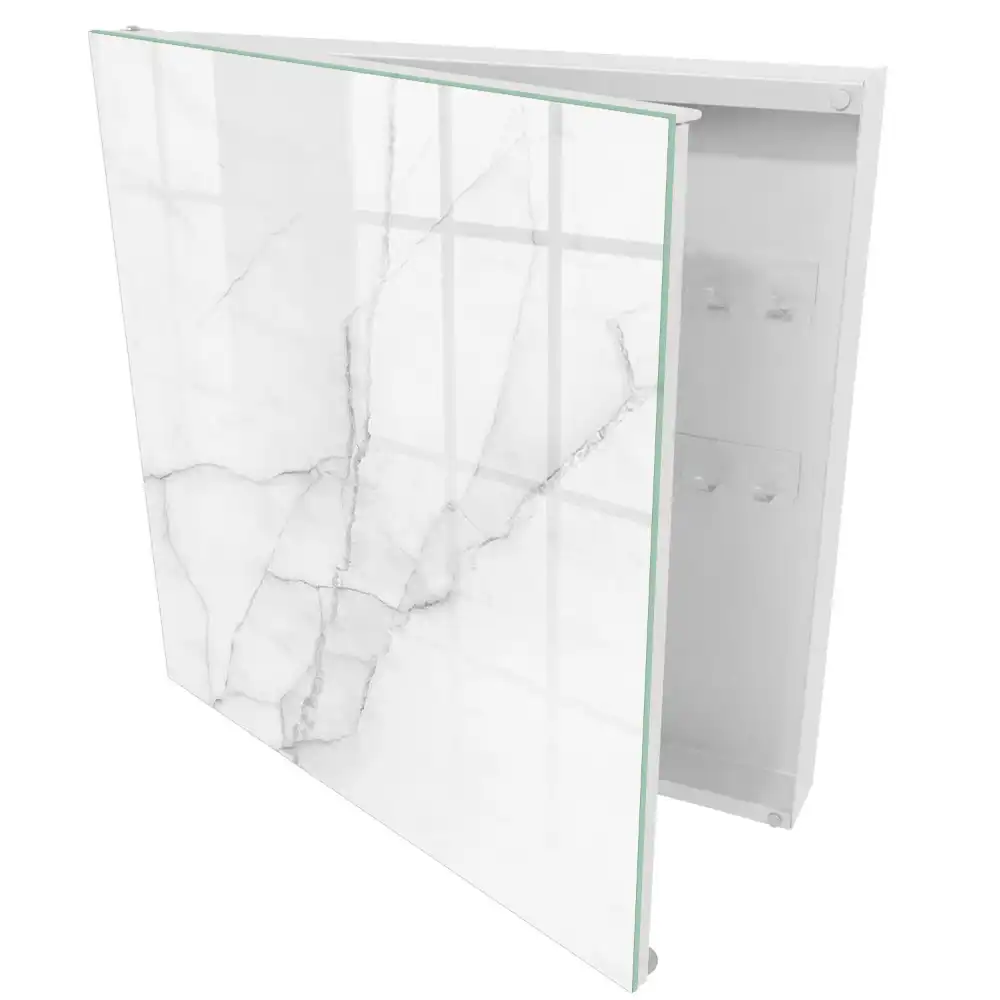 Armoire à clés un motif marbré subtil plein d'élégance