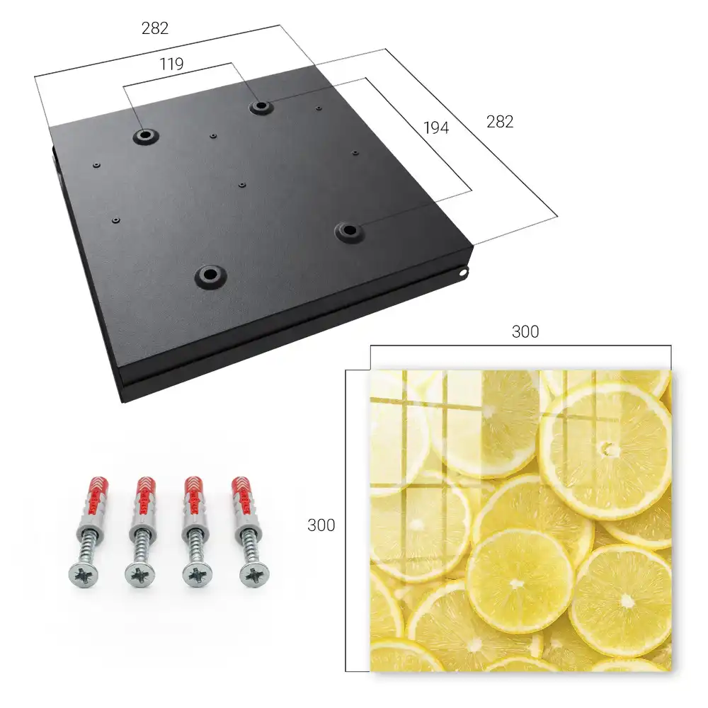 Armoire à clés des tranches de citron juteuses pleines d'énergie