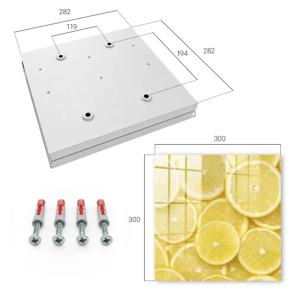 Armoire à clés des tranches de citron juteuses pleines d'énergie
