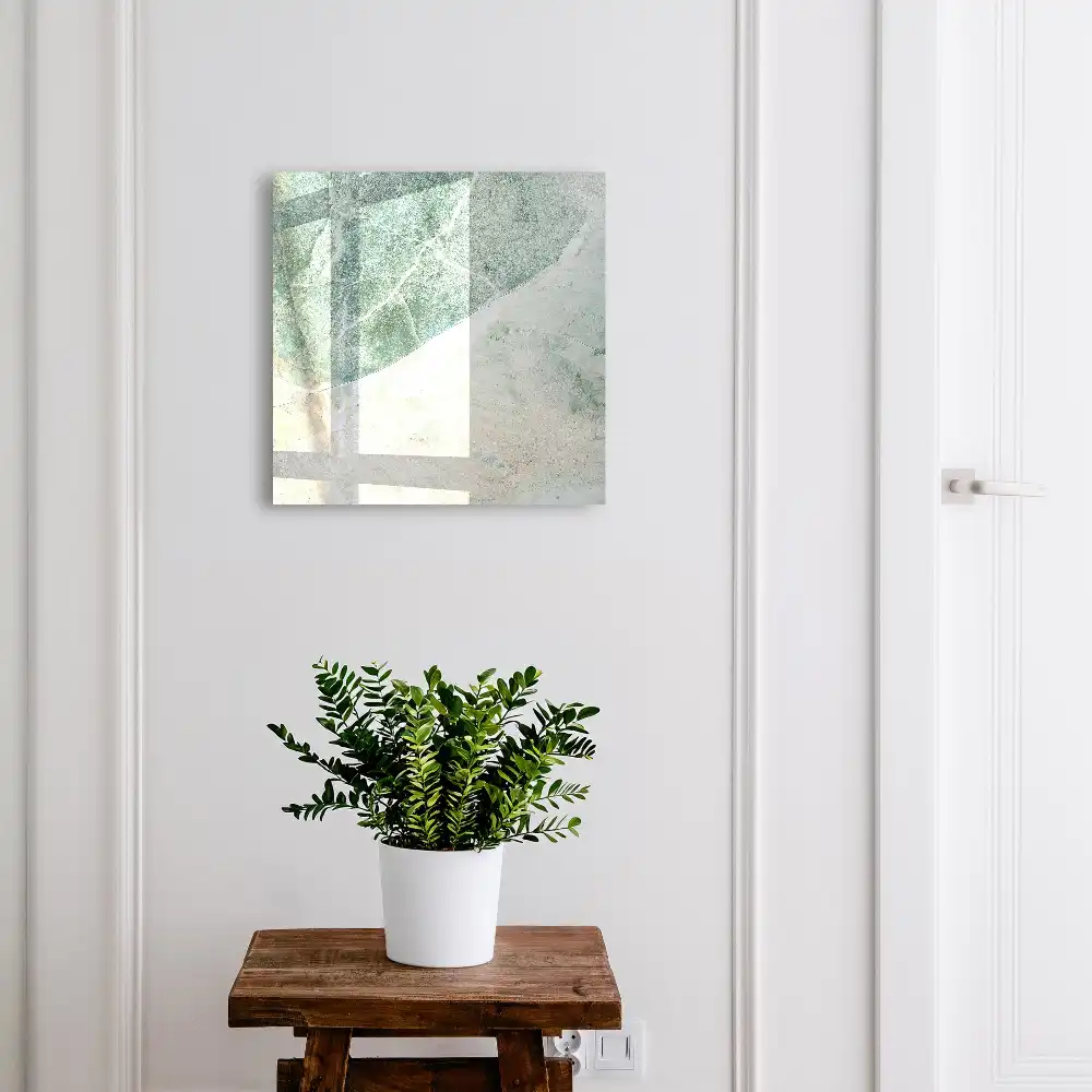 Boîte à clés l'influence apaisante des touches de vert et de beige