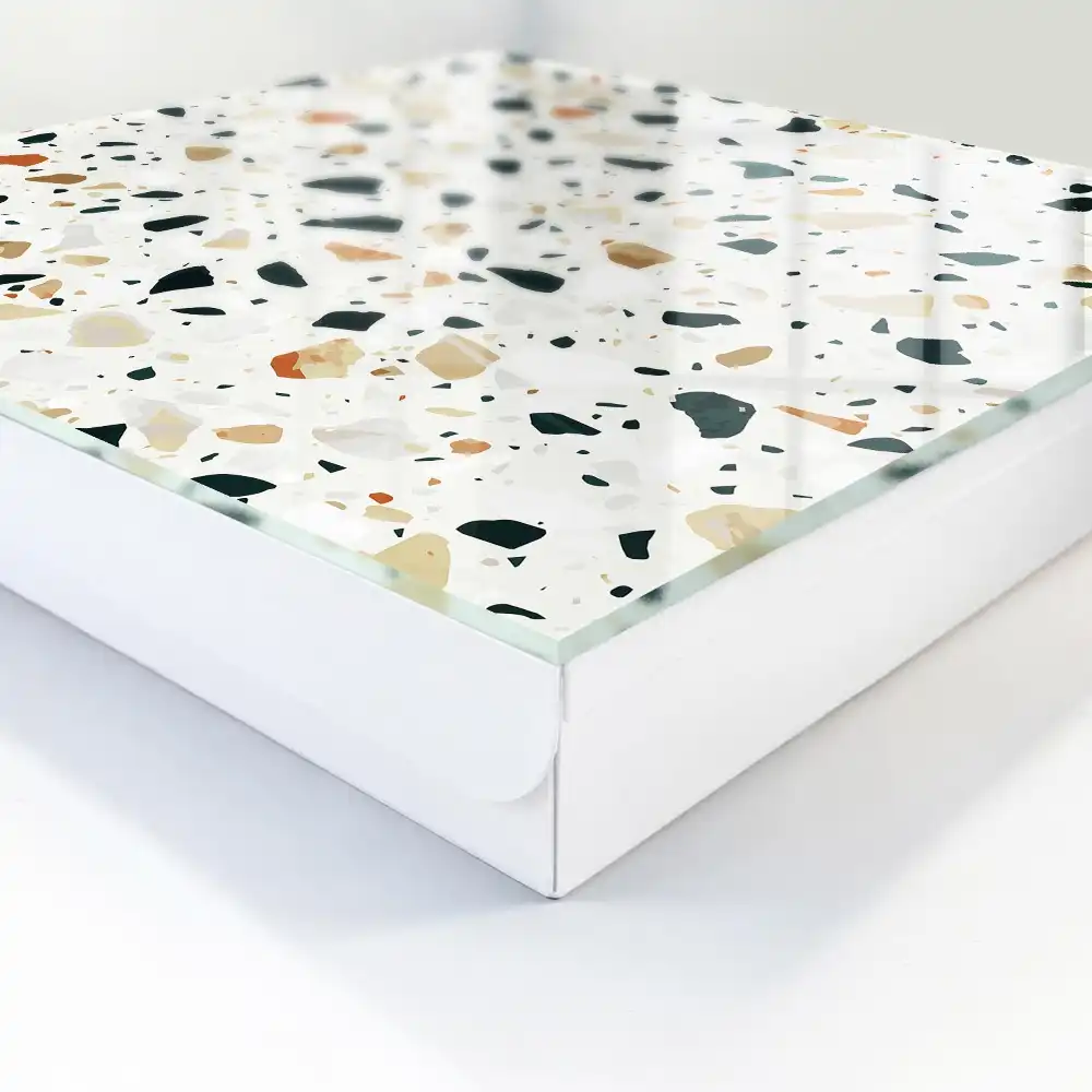 Armoire à clés une mosaïque variée avec une touche de teintes naturelles