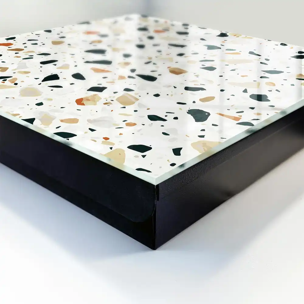 Armoire à clés une mosaïque variée avec une touche de teintes naturelles