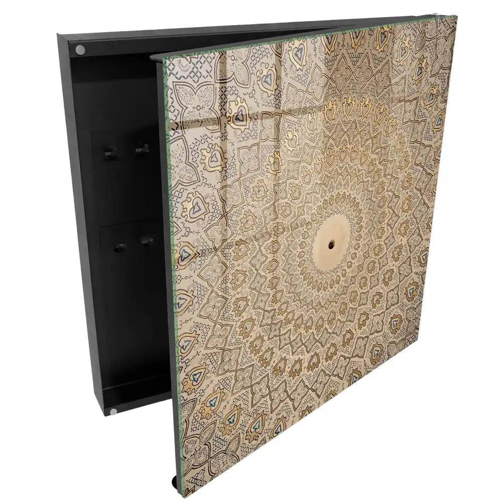 Armoire à clés un motif complexe plein de symétrie et d'élégance