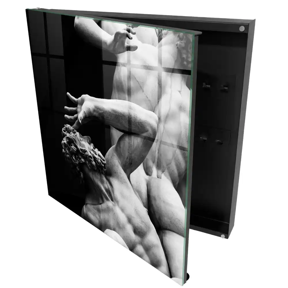 Armoire à clés la dynamique de la sculpture classique avec expression