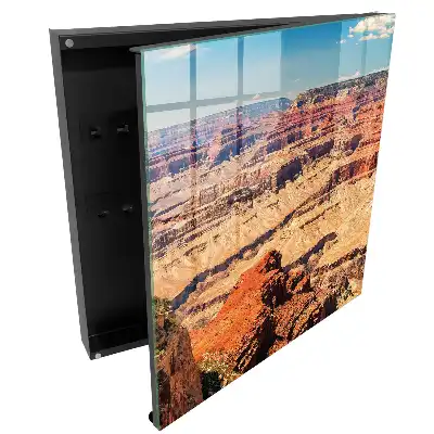 Armoire à clés un paysage majestueux plein de couleurs