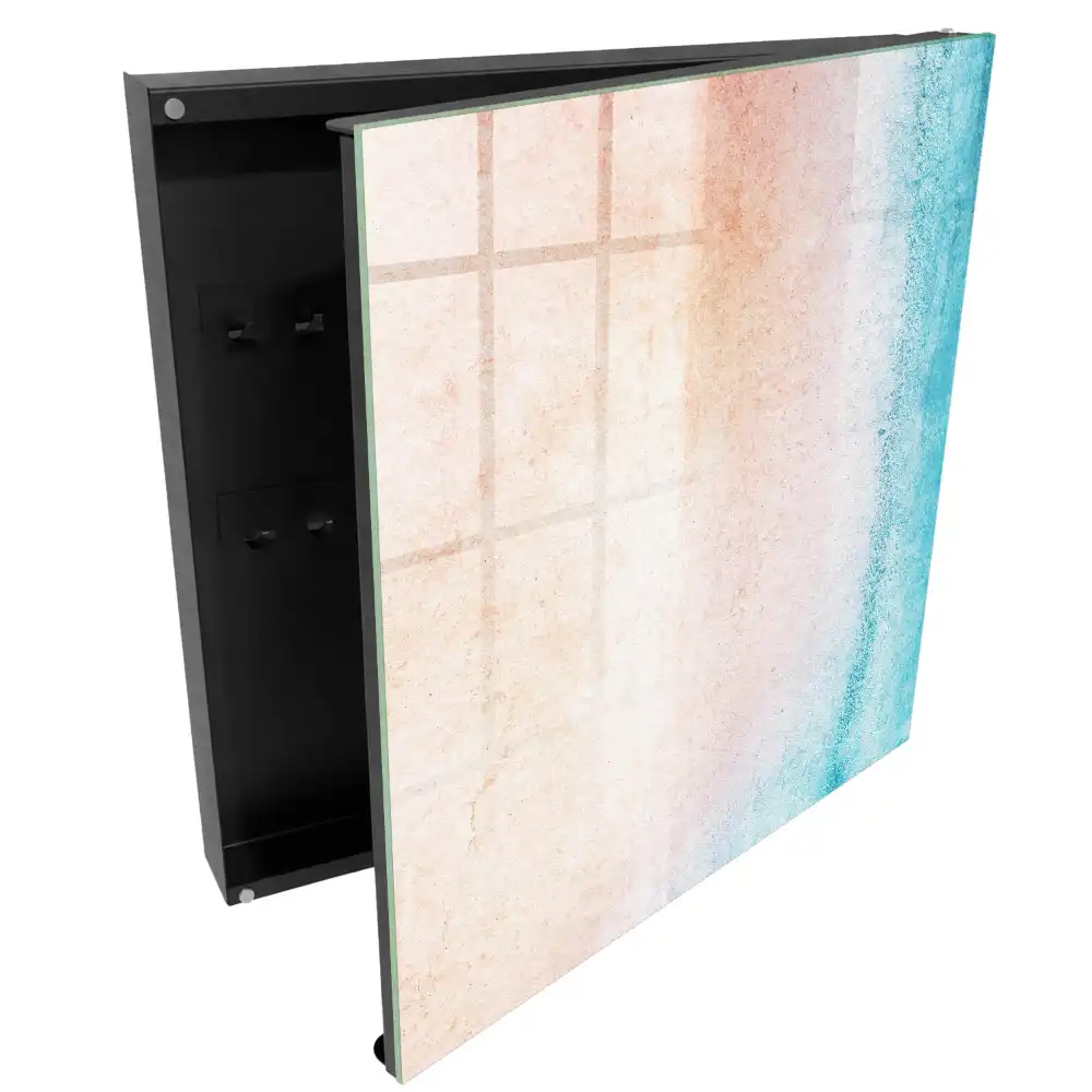 Armoire à clés dégradés pastels et structure efficaces