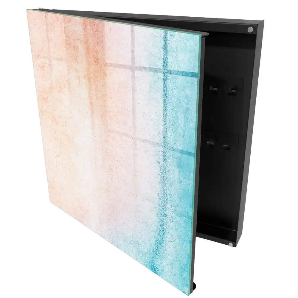 Armoire à clés dégradés pastels et structure efficaces