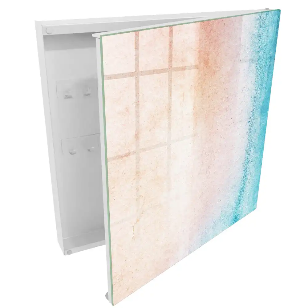 Armoire à clés dégradés pastels et structure efficaces