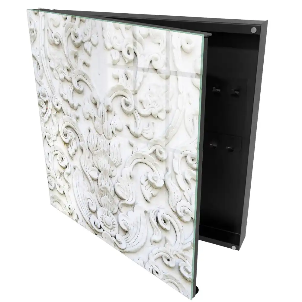 Armoire à clés ornements délicats aux formes raffinées
